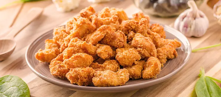 ¿Cómo hacer palomitas de pollo?